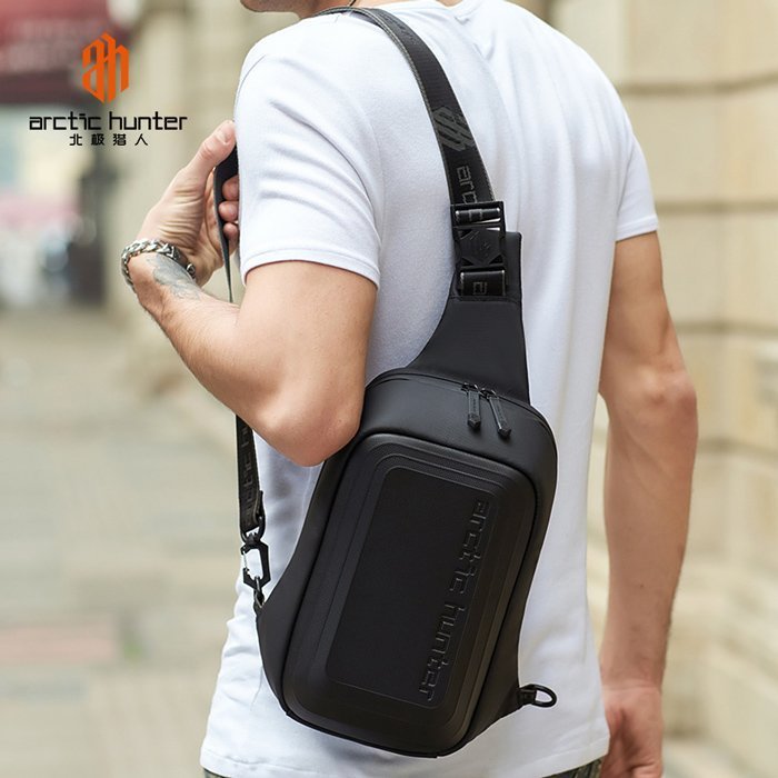ARCTIC HUNTER τσάντα Crossbody , 5.4L, μαύρη 3548 - Image 4
