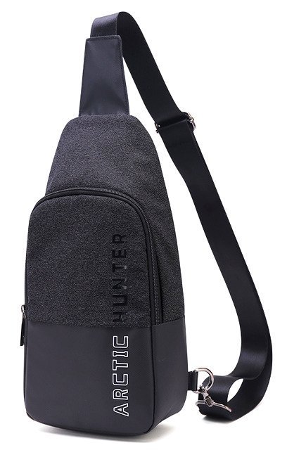 ARCTIC HUNTER τσάντα Crossbody , 5L, μαύρη 1144