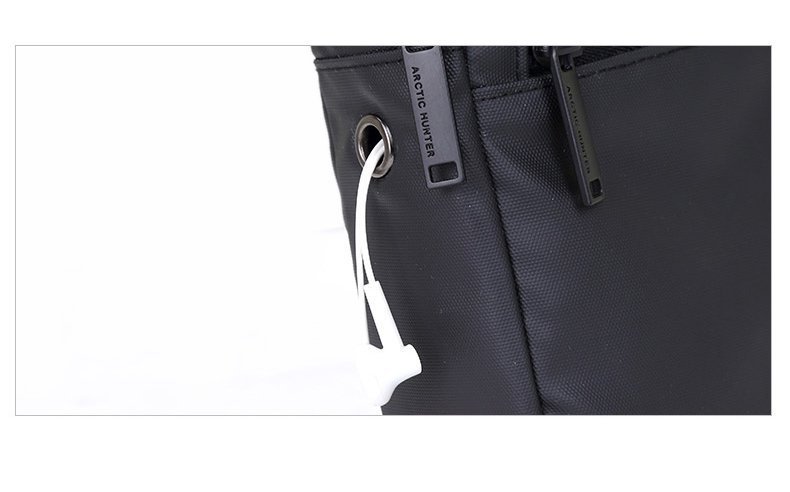 ARCTIC HUNTER τσάντα Crossbody , 4L, μαύρη 1077 - Image 4