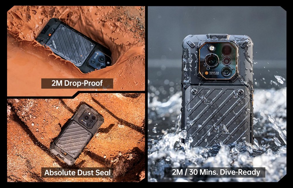smartphone ever 7, 6.67", 12/512GB, 5G, 5550mAh, IP68/IP69K/MIL-STD-810H, mayro 9637 12GB