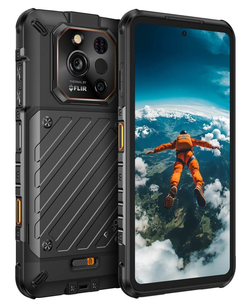 RUGONE smartphone ever 7 Pro με θερμική εικόνα, 6.67", 12/512GB, 5G, 5550mAh, IP68/IP69K/MIL-STD-810H, μαύρο 9638