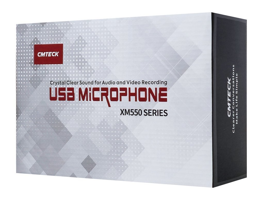 epitrapezio mikrofono me pop filtro, kardioeides, USB, mayro 8819 USB 6