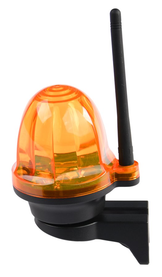 Φάρος για γκαραζόπορτες με κίτρινο LED φως, 12V, 7x8x11cm 4009 - Image 3