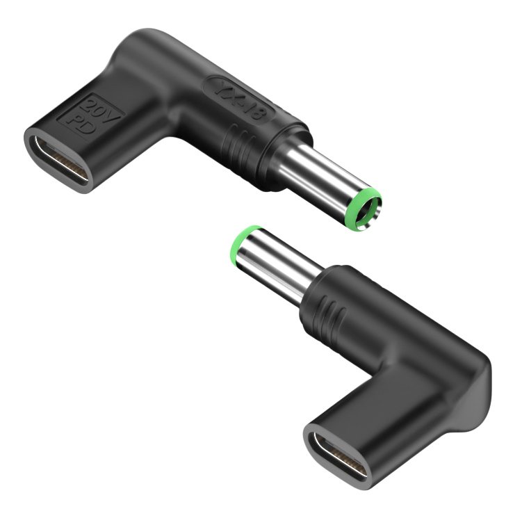 POWERTECH αντάπτορας τροφοδοσίας , USB-C σε Toshiba 6.3x3mm, μαύρος 5565