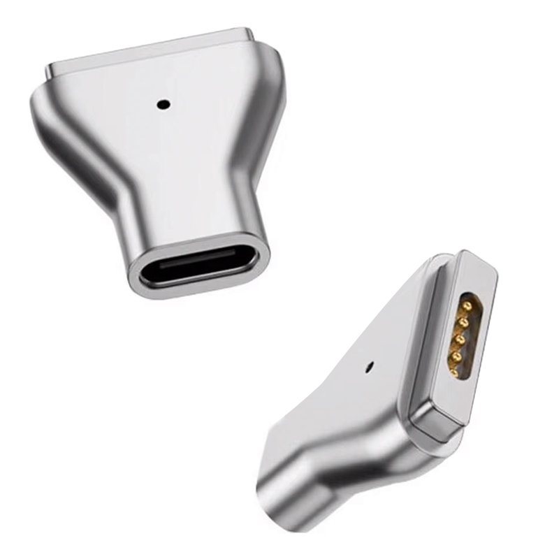 POWERTECH αντάπτορας τροφοδοσίας , USB-C σε Magsafe 2, ασημί 5686