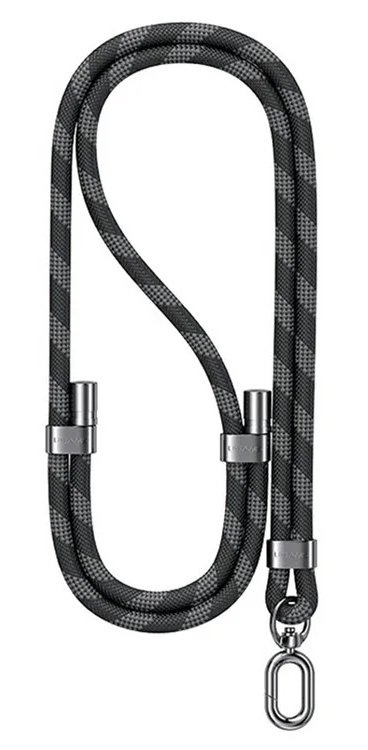 USAMS κορδόνι λαιμού για κινητά , 160cm, universal, μαύρο 8082