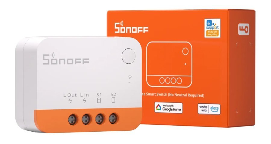 smart diakoptis -L2, 1-gang, ZigBee 3.0, leykos 5294 Endiamesos diakoptis