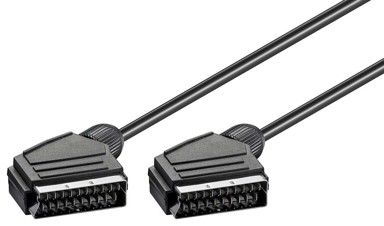 GOOBAY καλώδιο Scart 21pin σε Scart 21pin , 7m, μαύρο 2203