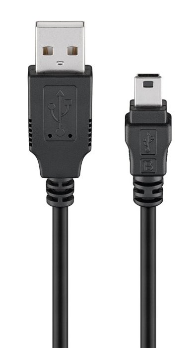 GOOBAY καλώδιο USB σε USB Mini , 480Mbps, 1.8m, μαύρο 320