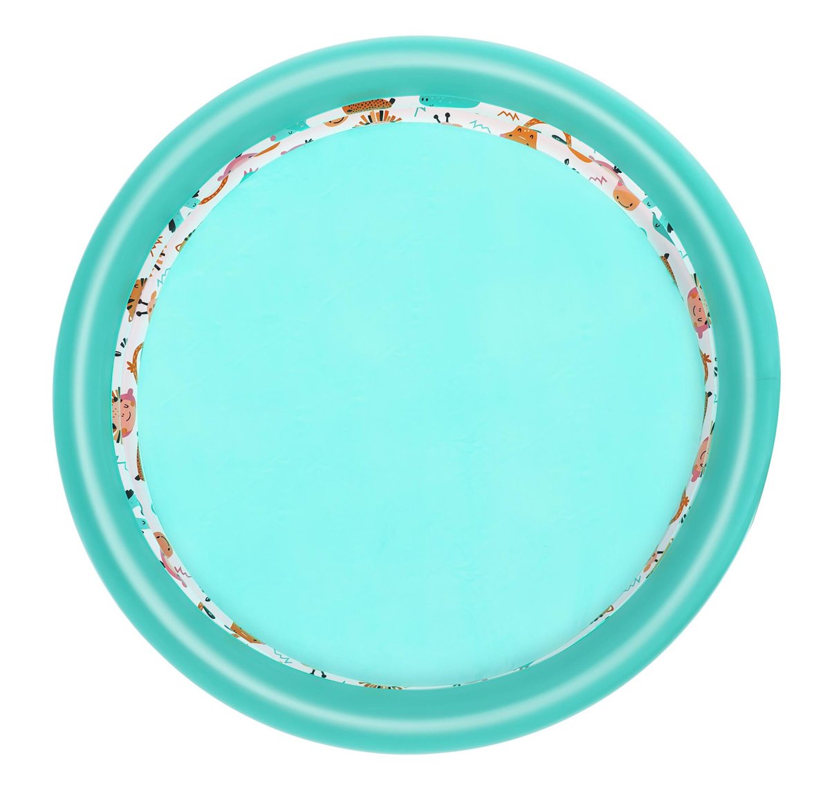 BESTWAY παιδική φουσκωτή πισίνα 51008, 101lt, Φ102x25cm, λευκή/βεραμάν - Image 3
