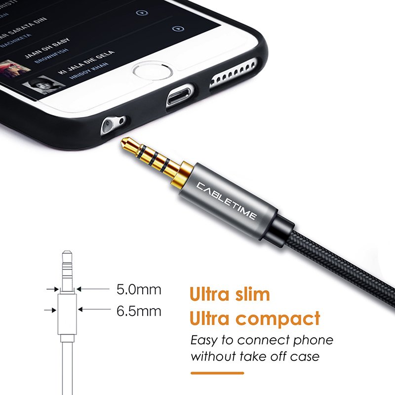 kalodio ichoy 3.mm se 2x 3.mm CT-P12G4P, 4-pole, 20cm, mayro 2402 3.5mm