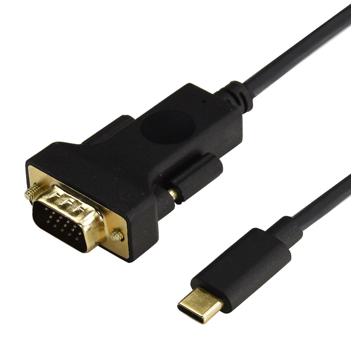 kalodio USB-C se VGA CT-U31-CMVGA, 1080p/60Hz, 1.8m, mayro 1.8m
