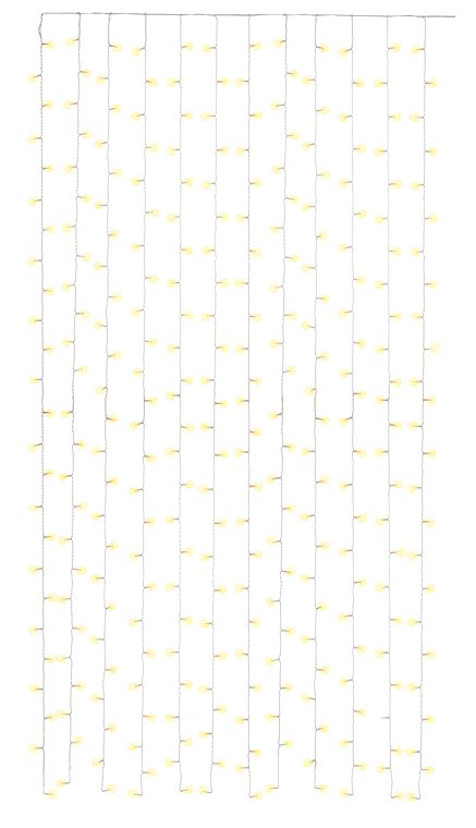 GOOBAY LED λαμπάκια κουρτίνα , 3000K, 4.1m, IP44, USB, 300 LED 3224