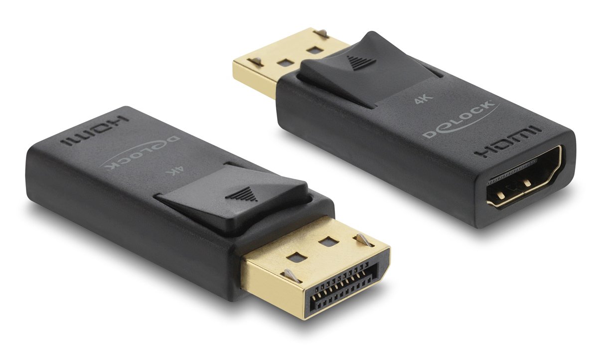 antaptoras DisplayPort se HDMI, 4K/60Hz, active, mayros 4K