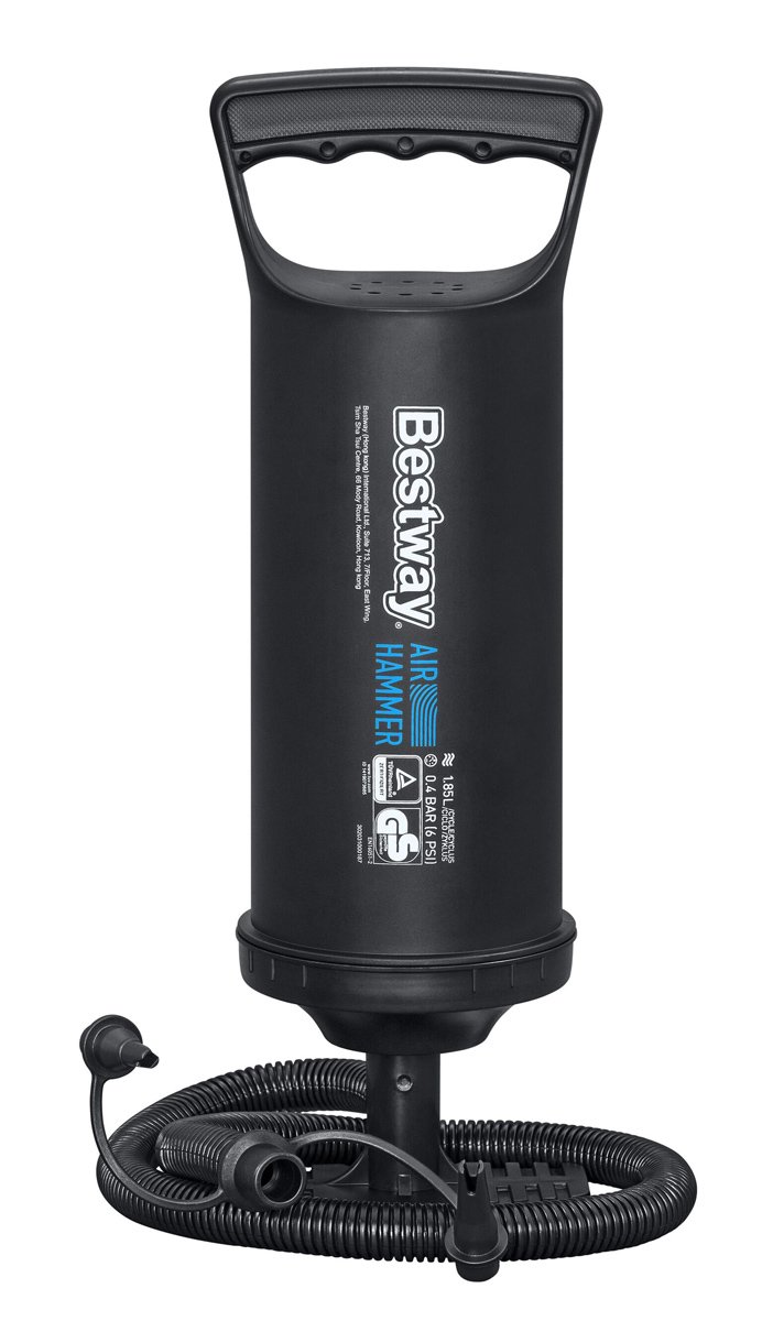 BESTWAY τρόμπα χειρός 62003, 1.85lt, 6PSI, μαύρη - Image 2