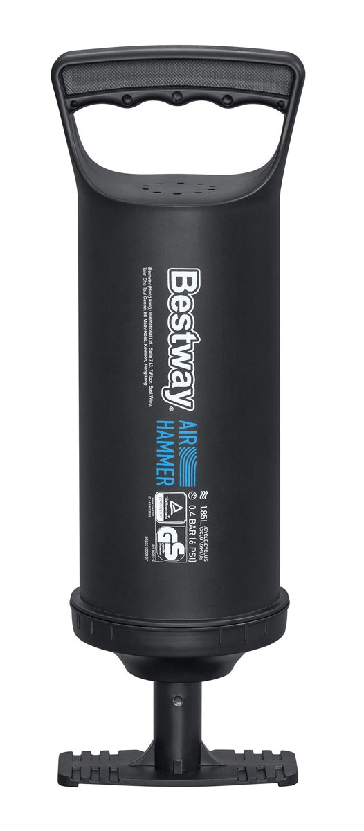 BESTWAY τρόμπα χειρός 62003, 1.85lt, 6PSI, μαύρη - Image 7
