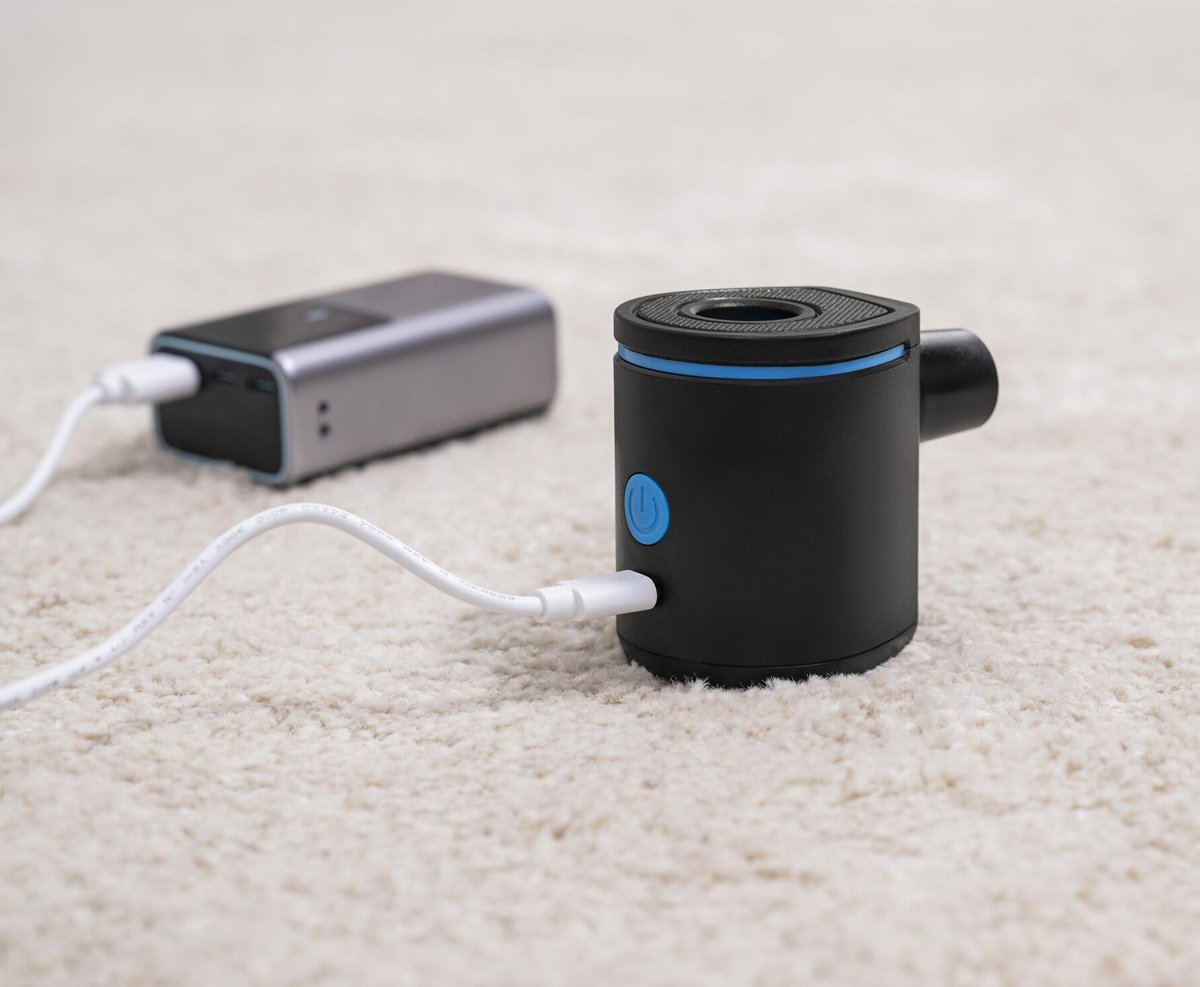 mini ilektriki trompa, 90lt, 0.427PSI, USB-C, mayri Trompa 3