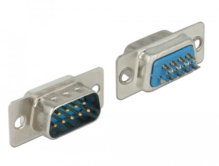 DELOCK Connector Σειριακής θύρας Sub-D9 με ακίδες, male 928