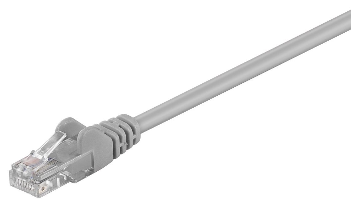 GΟOBAY καλώδιο δικτύου , CAT 5e U/UTP, CCA, PVC, 20m, γκρι 2304