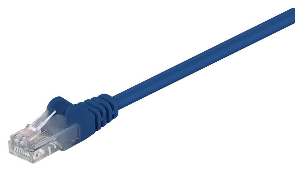 GΟOBAY καλώδιο δικτύου , CAT 5e U/UTP, CCA, PVC, 5m, μπλε 2312