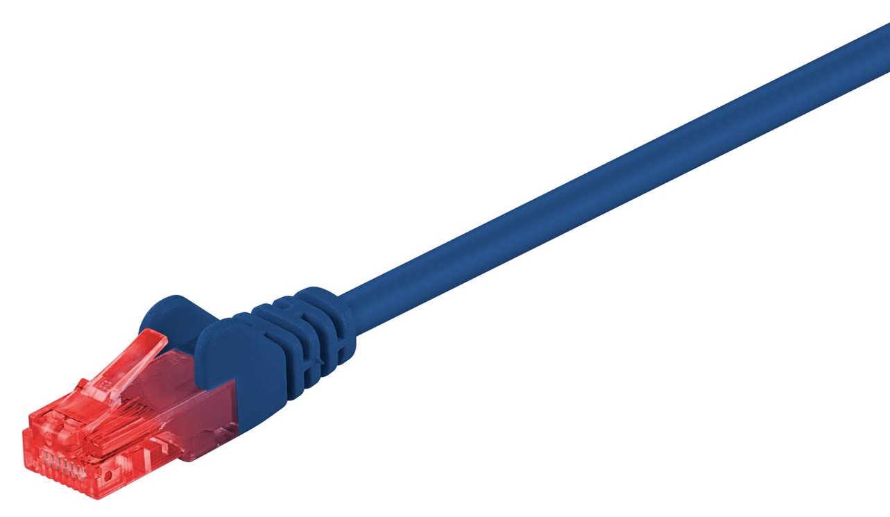GΟOBAY καλώδιο δικτύου , CAT 6 U/UTP, CCA, PVC, 5m, μπλε 2252