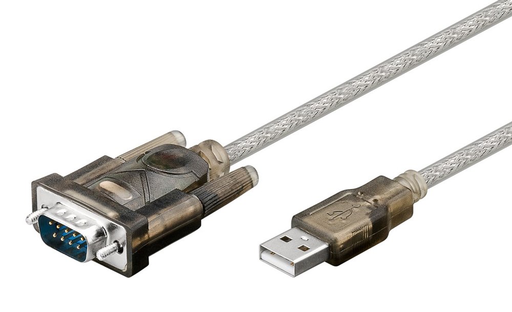 GOOBAY καλώδιο USB σε RS-232 , 1 Mbit/s, 1.5m, διάφανο 322