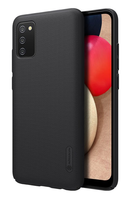 NILLKIN θήκη Super Frosted Shield για Samsung A025G/M/F/A02s, μαύρη 3056