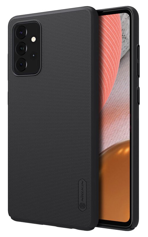 NILLKIN θήκη Super Frosted Shield για Samsung Galaxy A72 4G/5G, μαύρη 3032