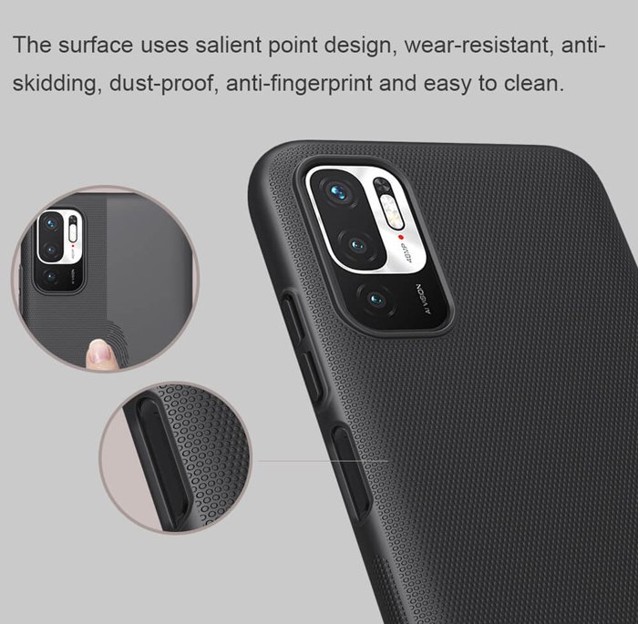 NILLKIN θήκη Super Frosted Shield για Xiaomi Note 11 5G/M4 Pro 5G, μπλε 3524 - Image 2