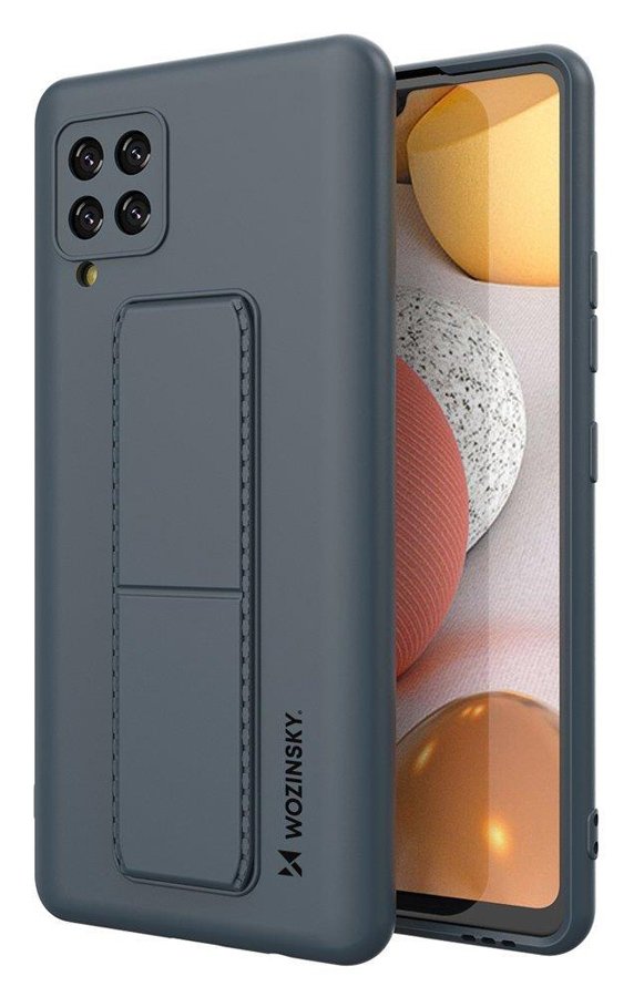 WOZINSKY θήκη Kickstand  για Samsung A42 5G, μπλε 3025