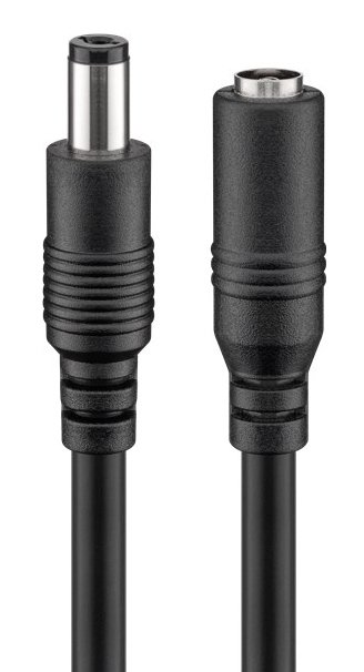 kalodio proektasis trofodosias, 5.5x2.1mm, 10m, mayro 5.5x2.1mm