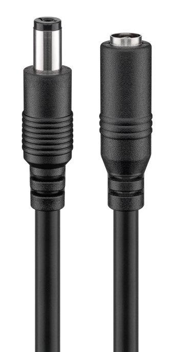 kalodio proektasis trofodosias, 5.5x2.5mm, 3m, mayro 5.5x2.5mm