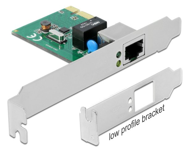 karta epektasis PCI Express se RJ45, 1000Mbps, low profile 3031 PCI-E
