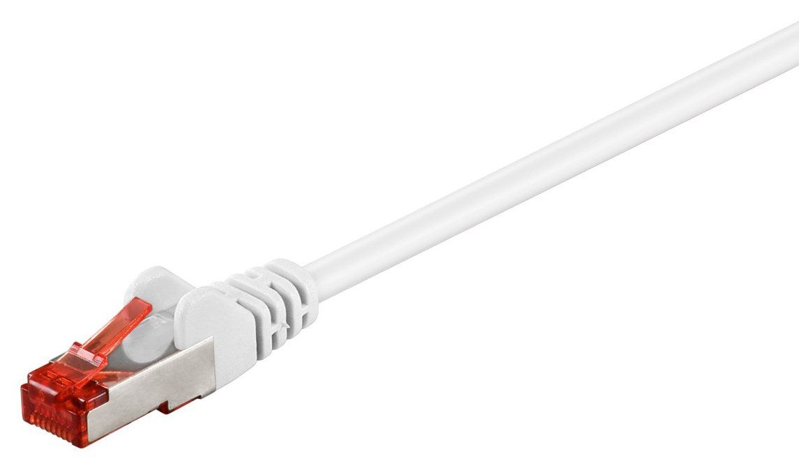 GOOBAY καλώδιο δικτύου , CAT 6 S/FTP (PiMF), CCA, 3m, λευκό 2260