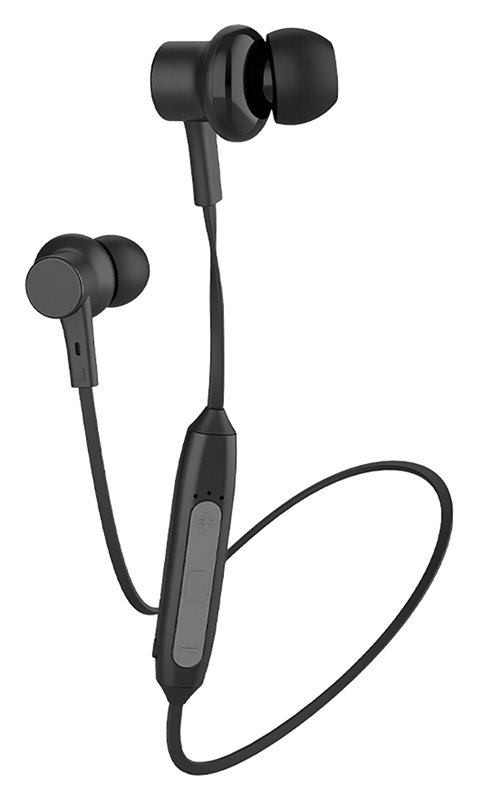 CELEBRAT earphones  με μαγνήτη, Bluetooth, 10mm, 70mAh, μαύρα 2061