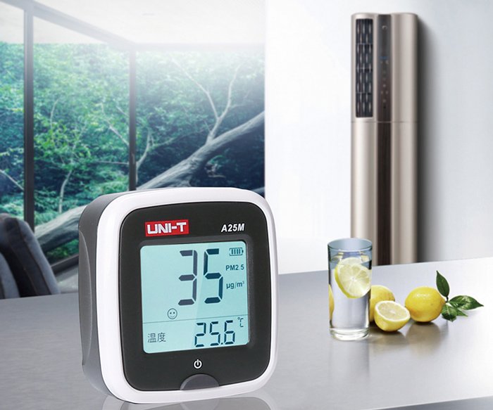 psifiakos metritis perivallontos, PM2.5 & thermokrasia 3191 Thermometro - Ygrasiometro 2