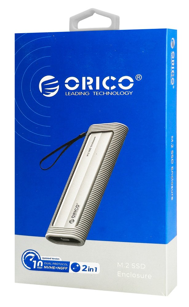 ORICO θήκη για M.2 NVME/NGFF SSD AXM2S-G2, 10Gbps, tool free, γκρι - Image 5