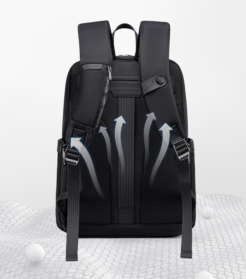 ARCTIC HUNTER τσάντα πλάτης B00811 με θήκη laptop 15.6", 16.5L, χακί - Image 5