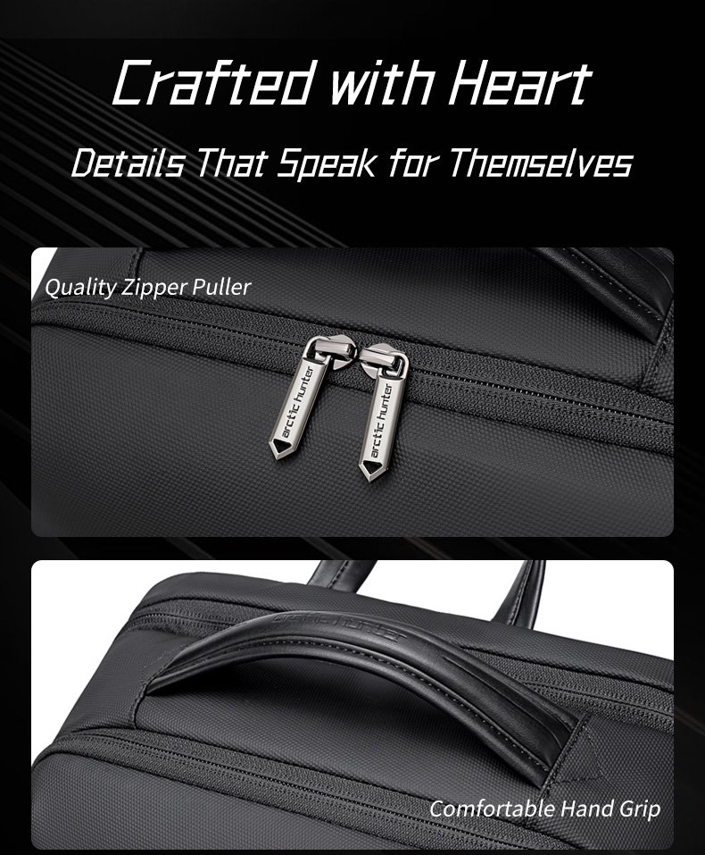 ARCTIC HUNTER τσάντα πλάτης B00872 με θήκη laptop 15.6", 14.5L, γκρι - Image 8