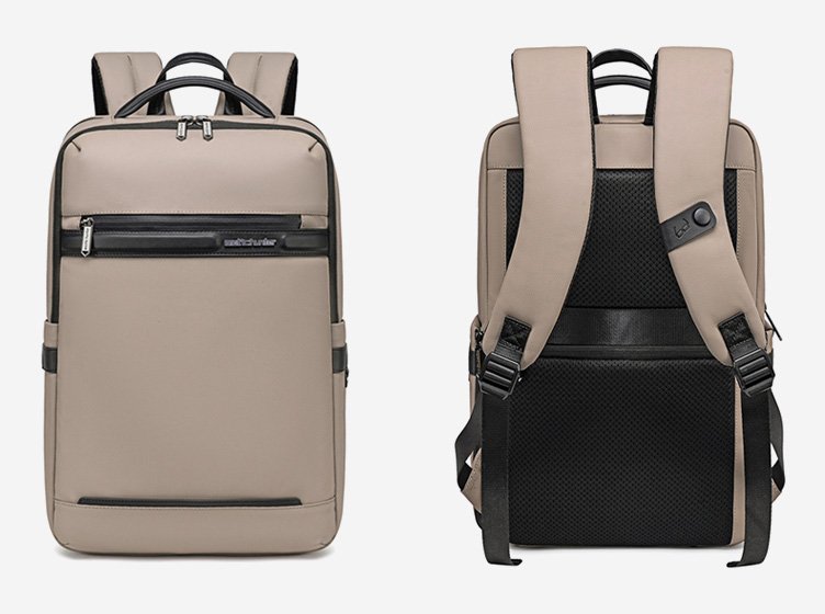 ARCTIC HUNTER τσάντα πλάτης B00872 με θήκη laptop 15.6", 14.5L, χακί - Image 10
