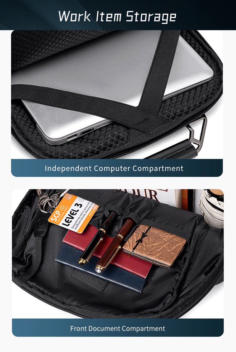 ARCTIC HUNTER τσάντα πλάτης B00915 με θήκη laptop 15.6", USB, 20L, μαύρη - Image 4