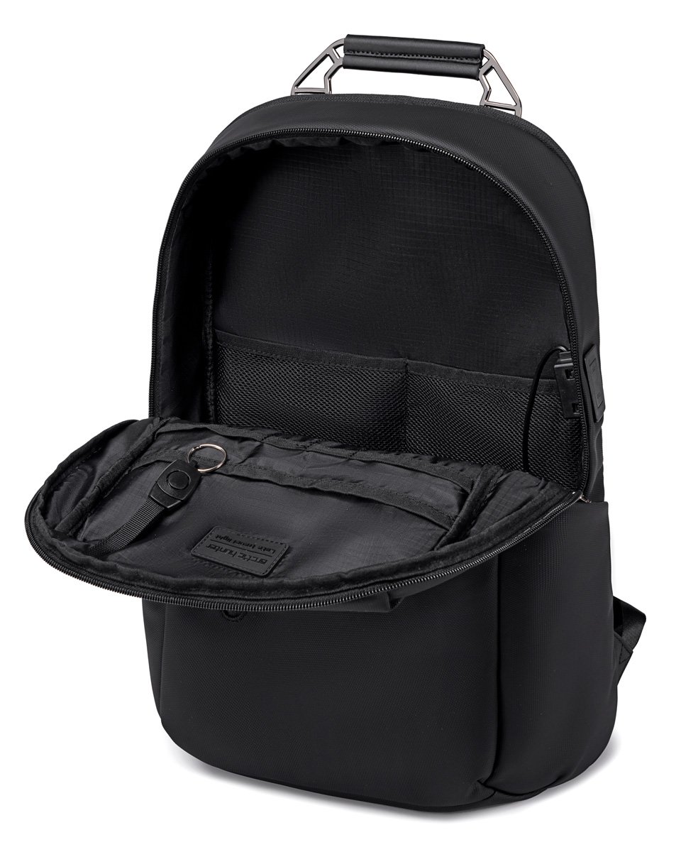 ARCTIC HUNTER τσάντα πλάτης B00915 με θήκη laptop 15.6", USB, 20L, μαύρη - Image 9