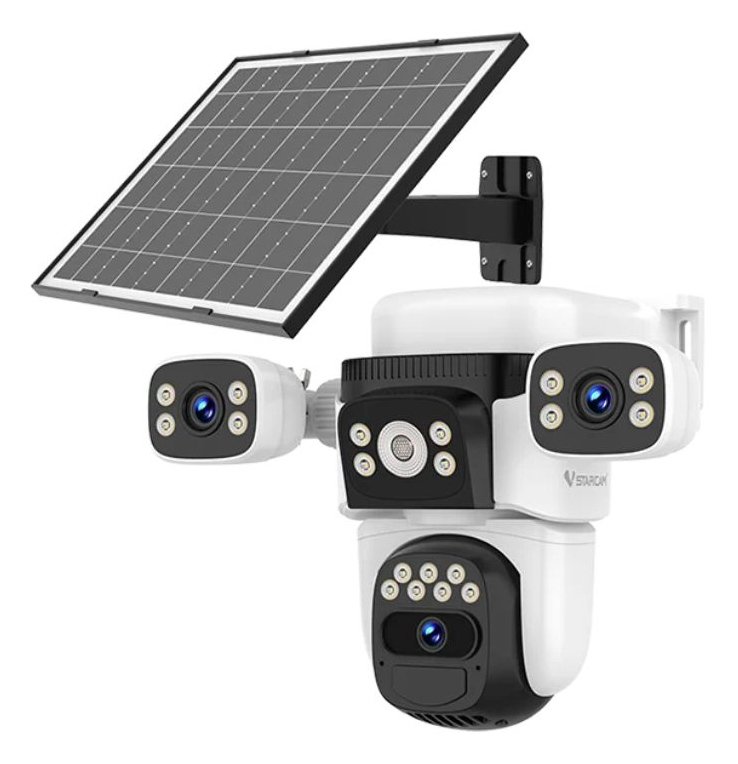 smart iliaki kamera BG621SR, triple lens, 2MP, 4G, SD, PTZ, IP66 4G