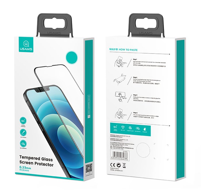 USAMS tempered glass για iPhone 13 Pro Max US-, 0.33mm 3175 - Image 3