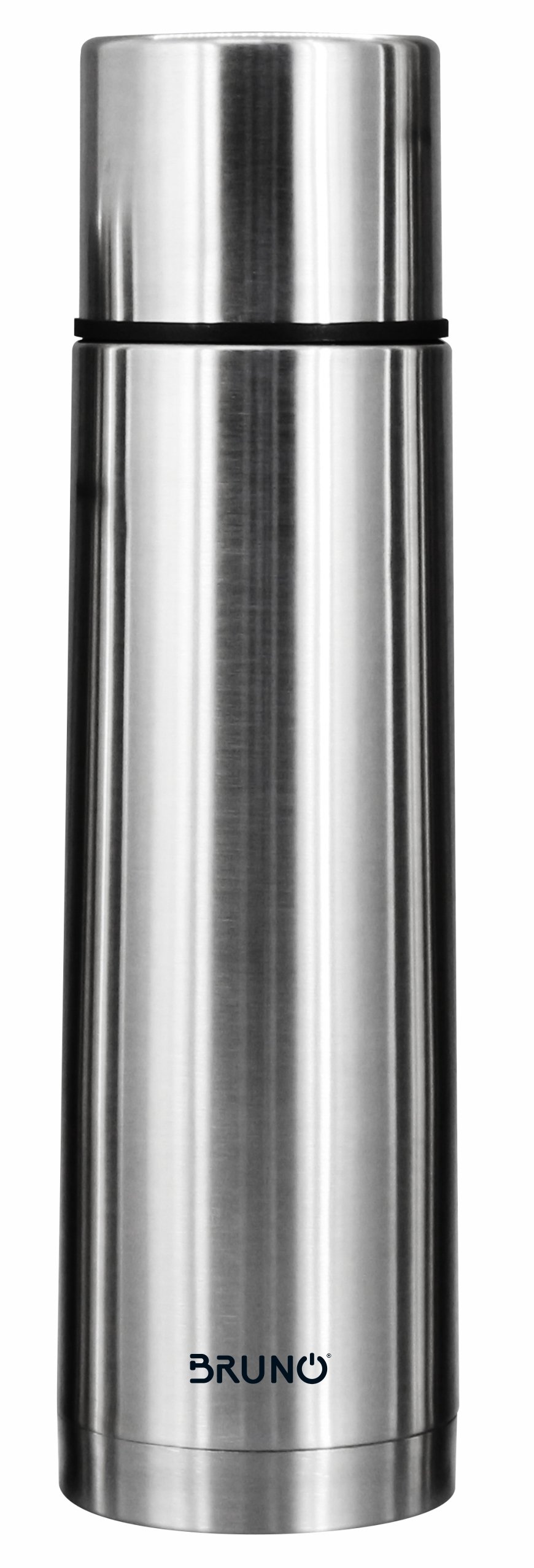 BRUNO θερμός , με καπάκι-κύπελλο, anti-slip, 1000ml, ασημί 3381