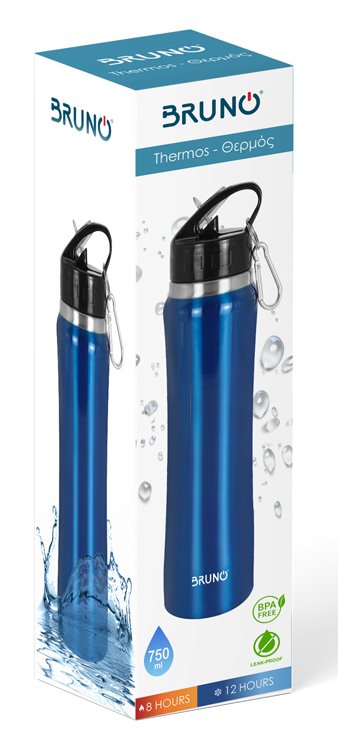 thermos, me kalamaki & gantzo, anti-slip, 750ml, mple 3382 0 5
