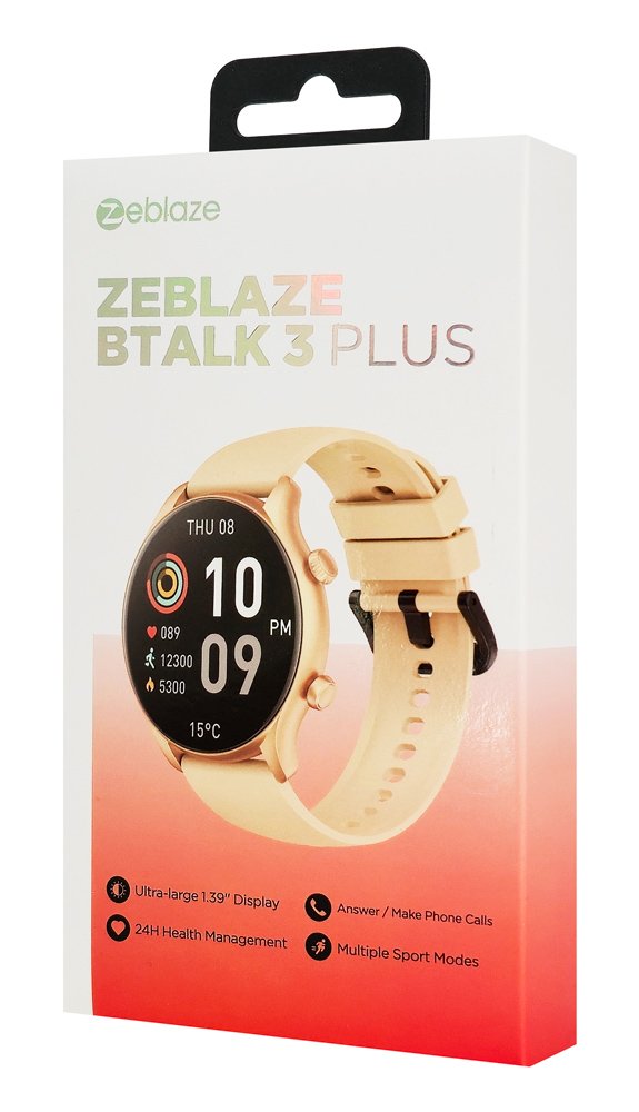 ZELAZE smartwatch talk 3 Plus, heart rate, 1.39" IPS, chryso Chryso 6