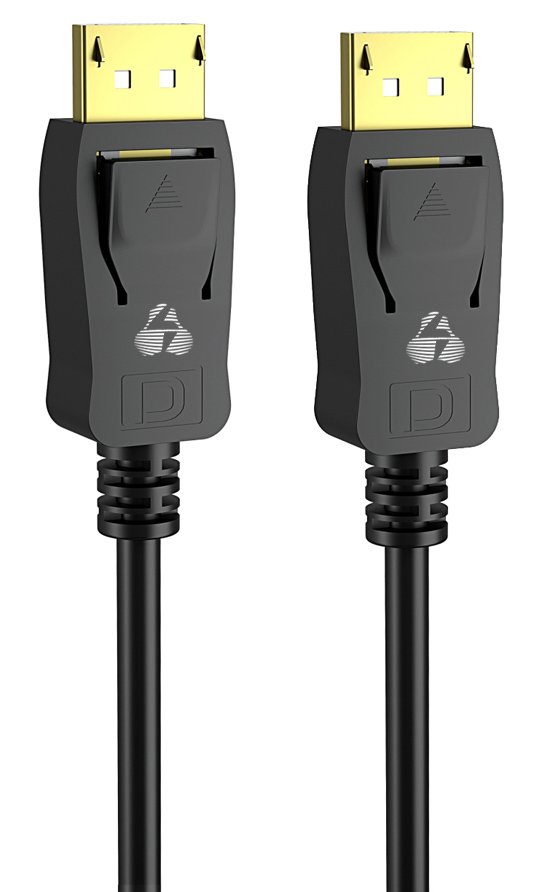 POWERTECH καλώδιο DisplayPort 1.2V , copper, 4K/60Hz, 5m, μαύρο 2455