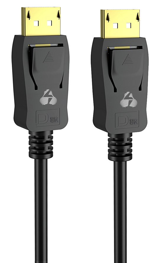 POWERTECH καλώδιο DisplayPort 1.4V , copper, 8K/60Hz, 5m, μαύρο 2456