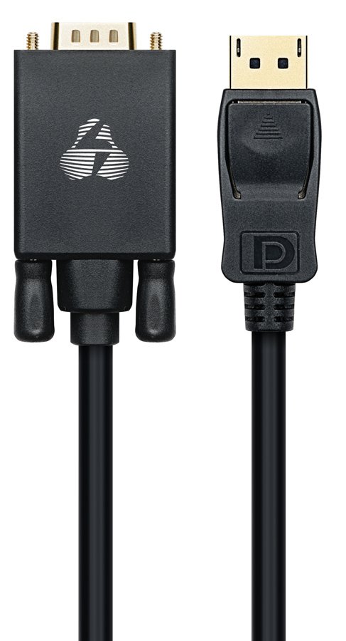kalodio DisplayPort se VGA, 1080p, 1.8m, mayro 2457 1.8m